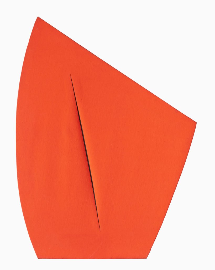 Artwork by Lucio Fontana