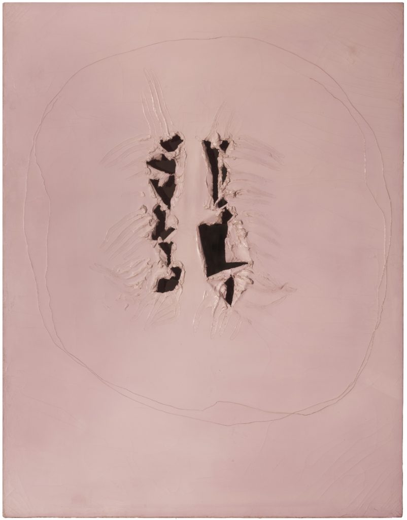 Artwork by Lucio Fontana