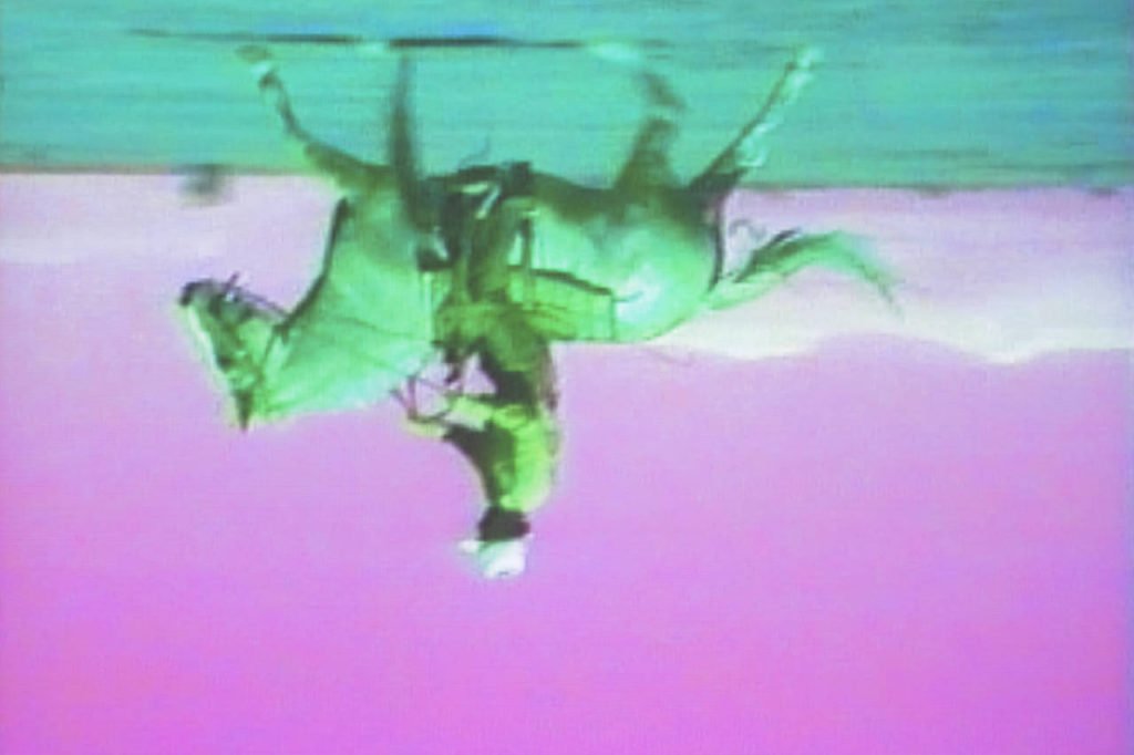 Video still by Bruce Nauman