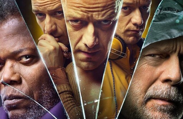 M Night Shyamalan Glass James McAvoy Samuel L Jackson Bruce Willis