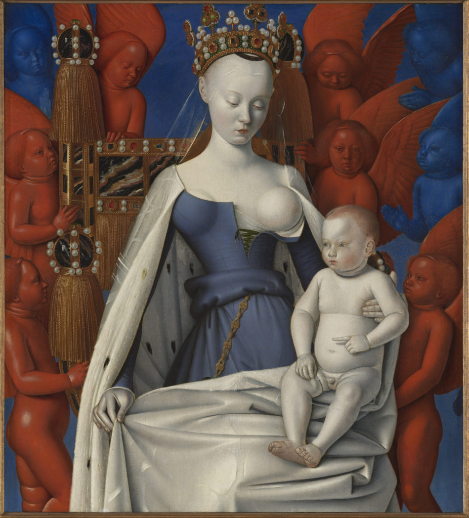 Painting by Jean Fouquet