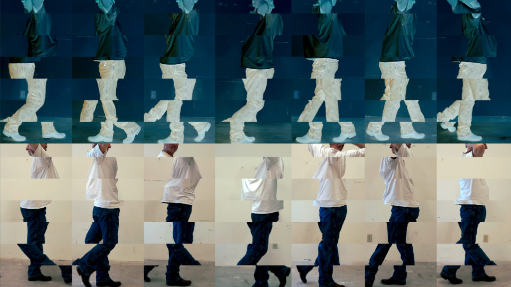 Video still by Bruce Nauman