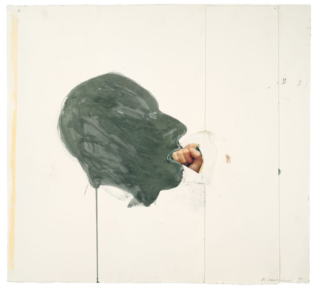 Drawing by Bruce Nauman