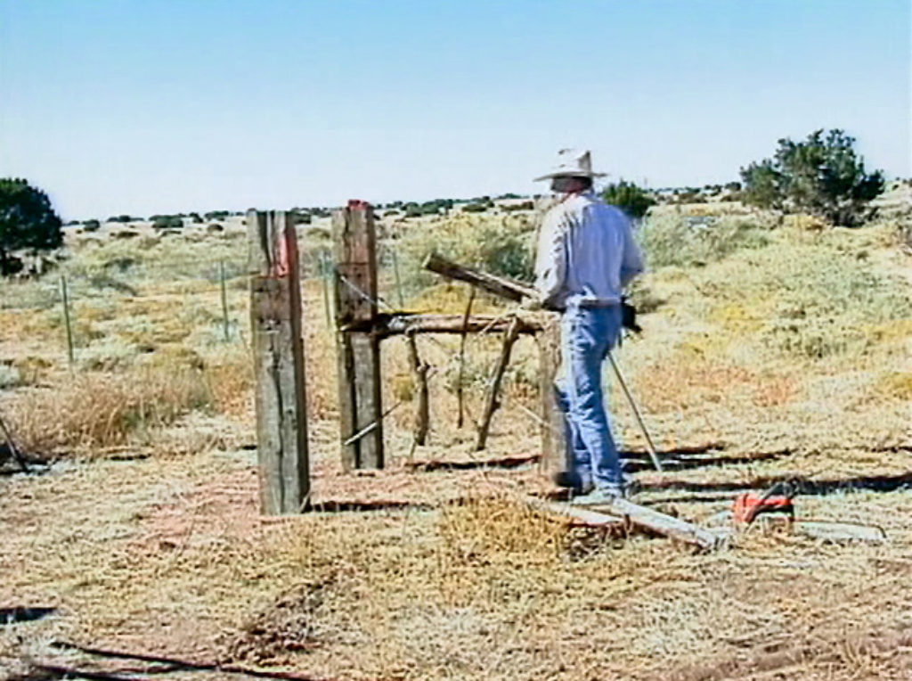 Video still by Bruce Nauman