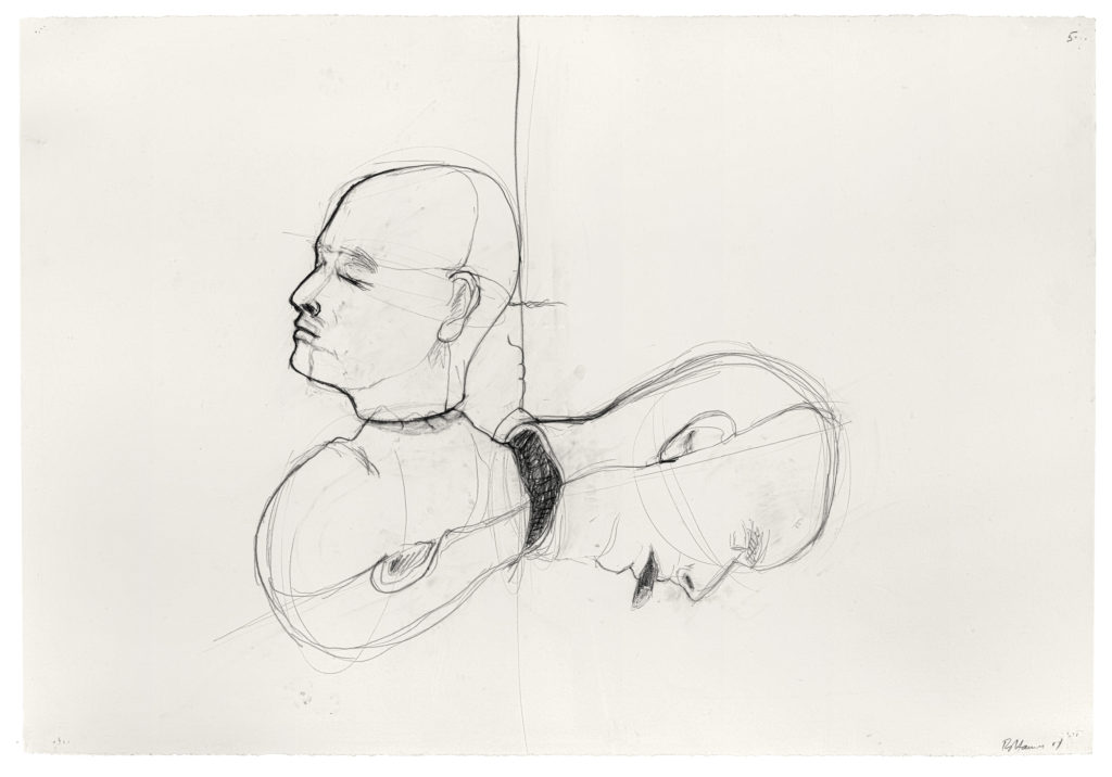 Drawing by Bruce Nauman