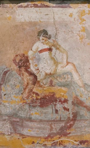 Erotic scene Pompeii