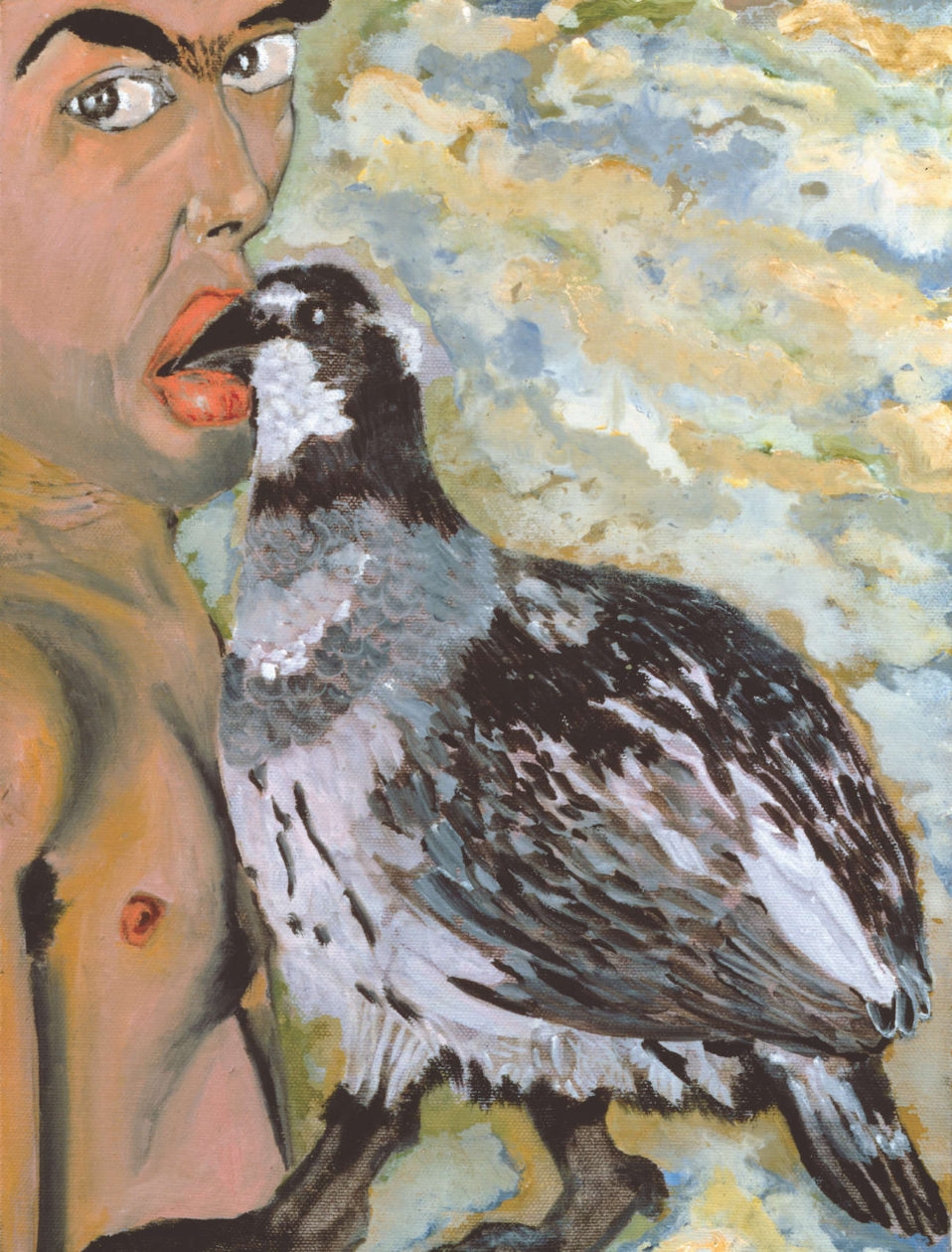 Painting by Francesco Clemente