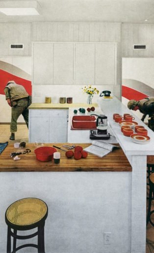 Collage by Martha Rosler