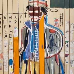 Painting by Jean Michel Basquiat