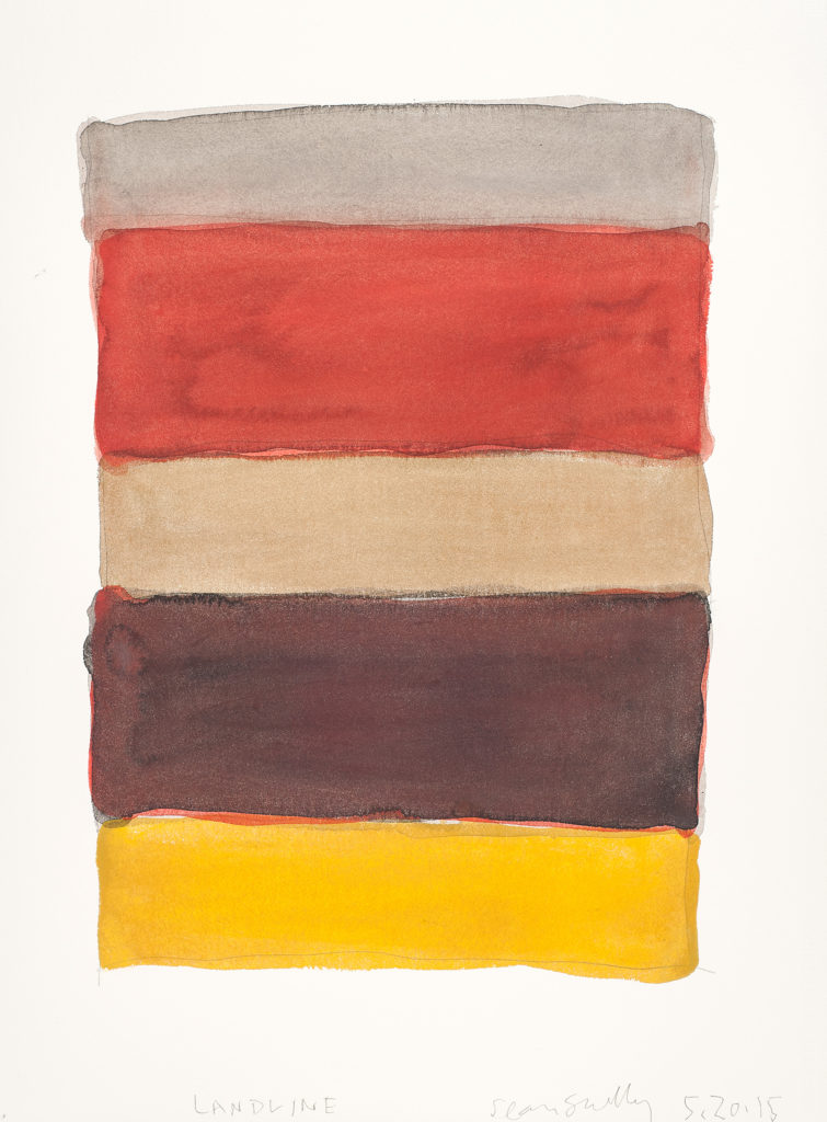 Watercolor by Sean Scully