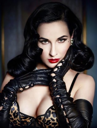 Dita Von Tesse black gloves