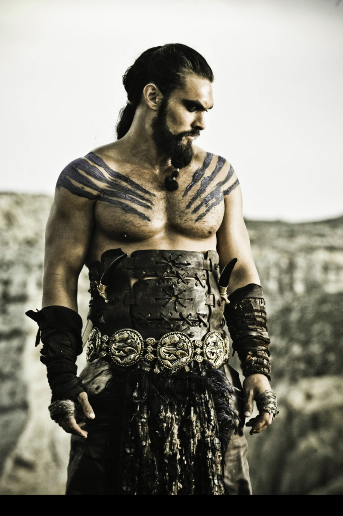 Game of Thrones Khai Bare-chested and Beautiful