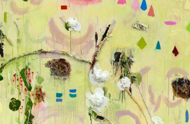 Painting by Joan Snyder