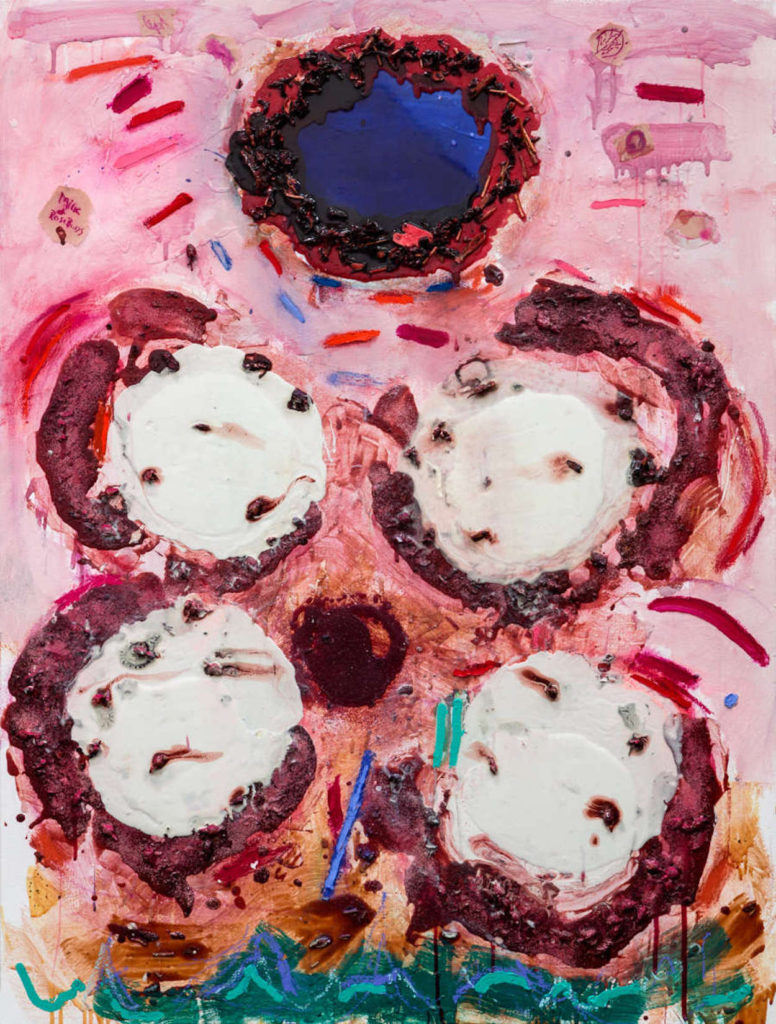 Painting by Joan Snyder