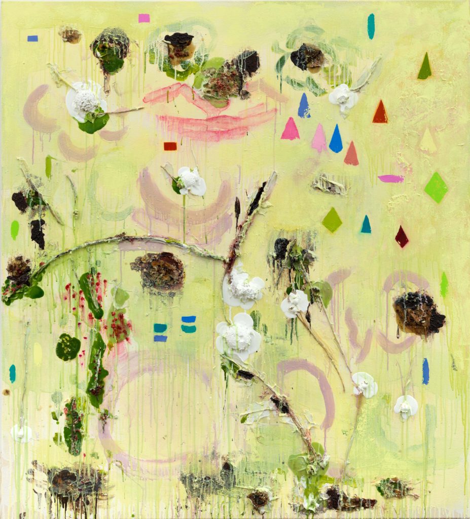 Painting by Joan Snyder