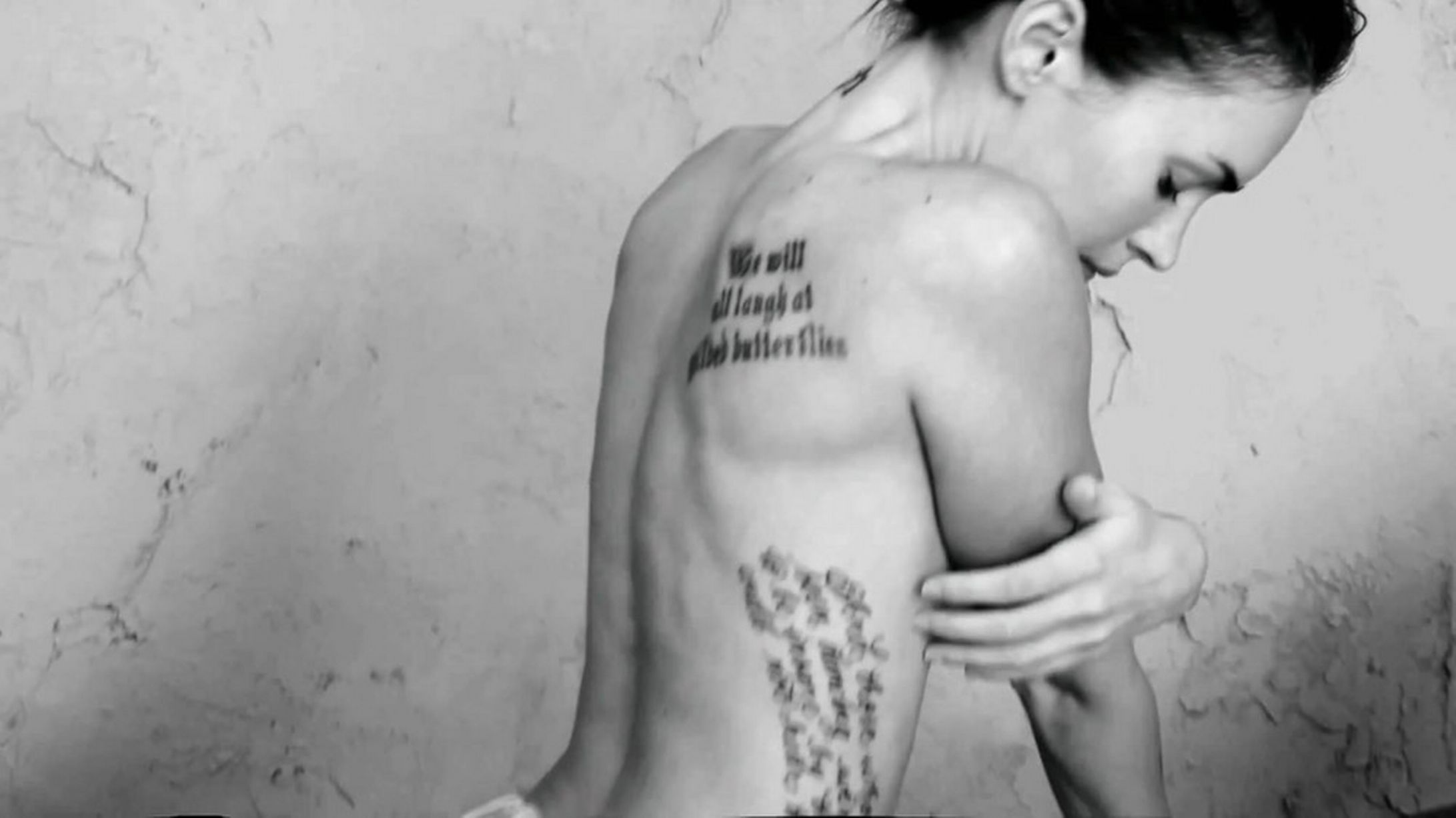 Megan Fox nude photograph for Emporio Armani