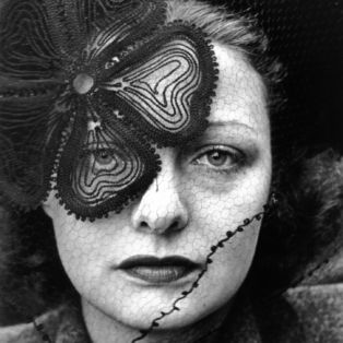 alfred eisenstaedt print of lily dache in a veil