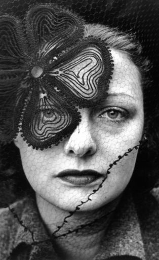 alfred eisenstaedt print of lily dache in a veil