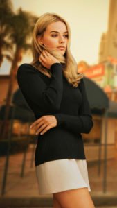 Margot Robbie as Sharon Tate in Once Upon a Time In Hollywood