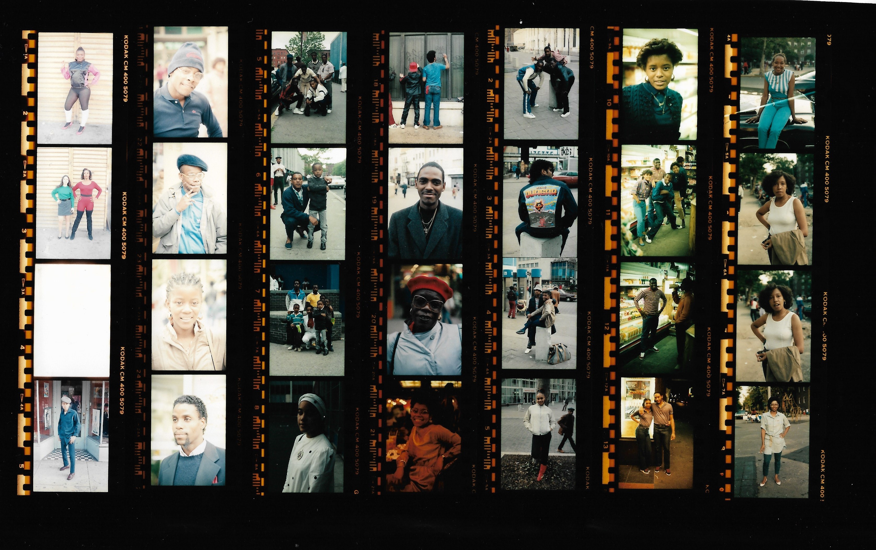 New York Street Photography (1982). Photos by Jamel Shanazz.