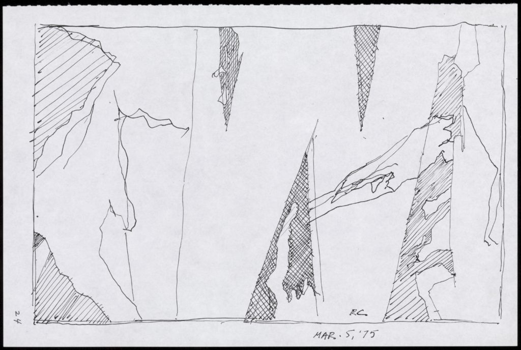 Drawing by Ralston Crawford