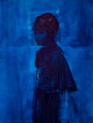 Painting by Lorna Simpson