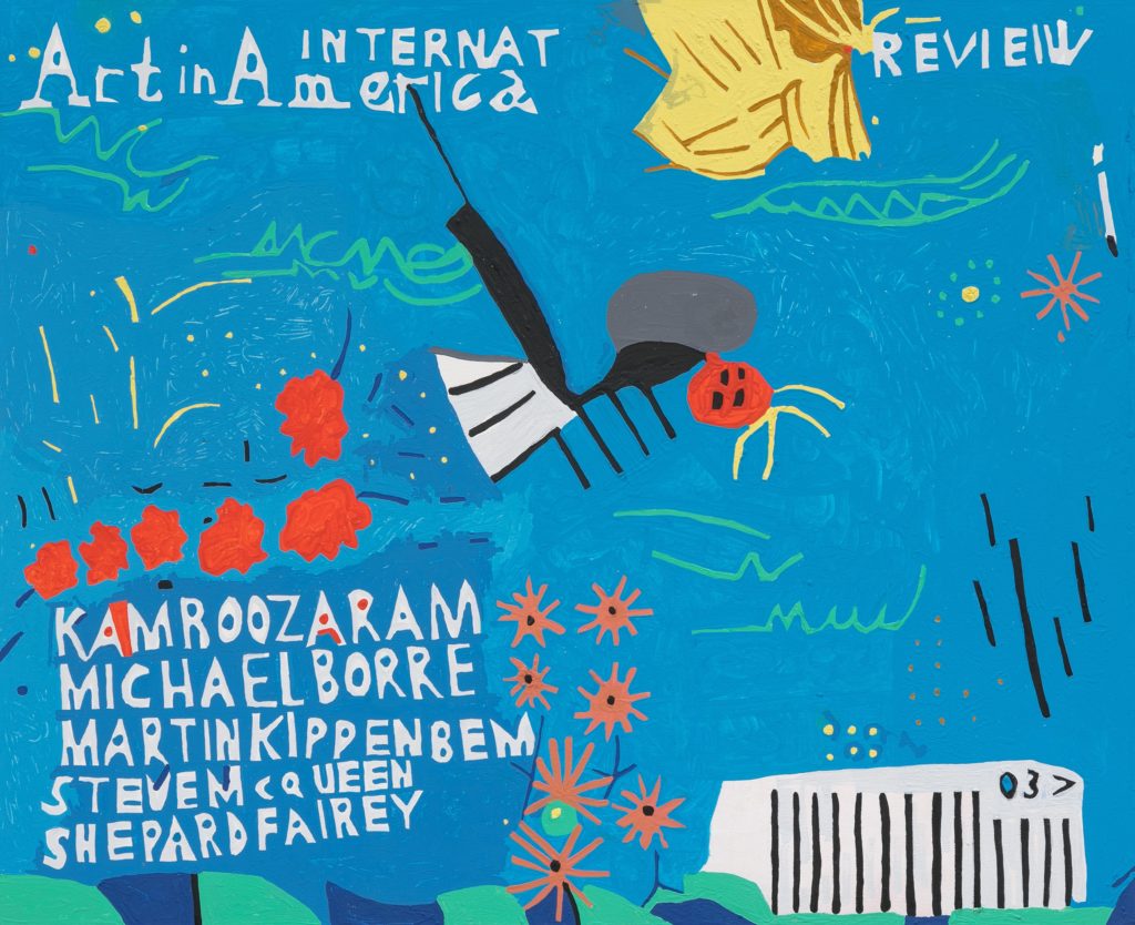 Painting by Marlon Mullen