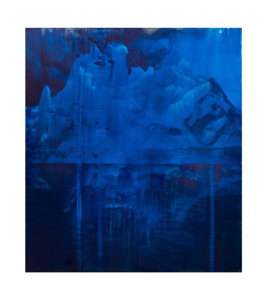 Painting by Lorna Simpson