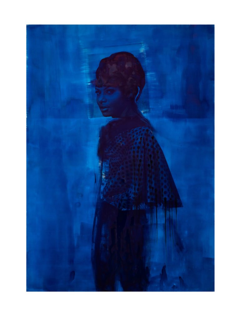 Painting by Lorna Simpson