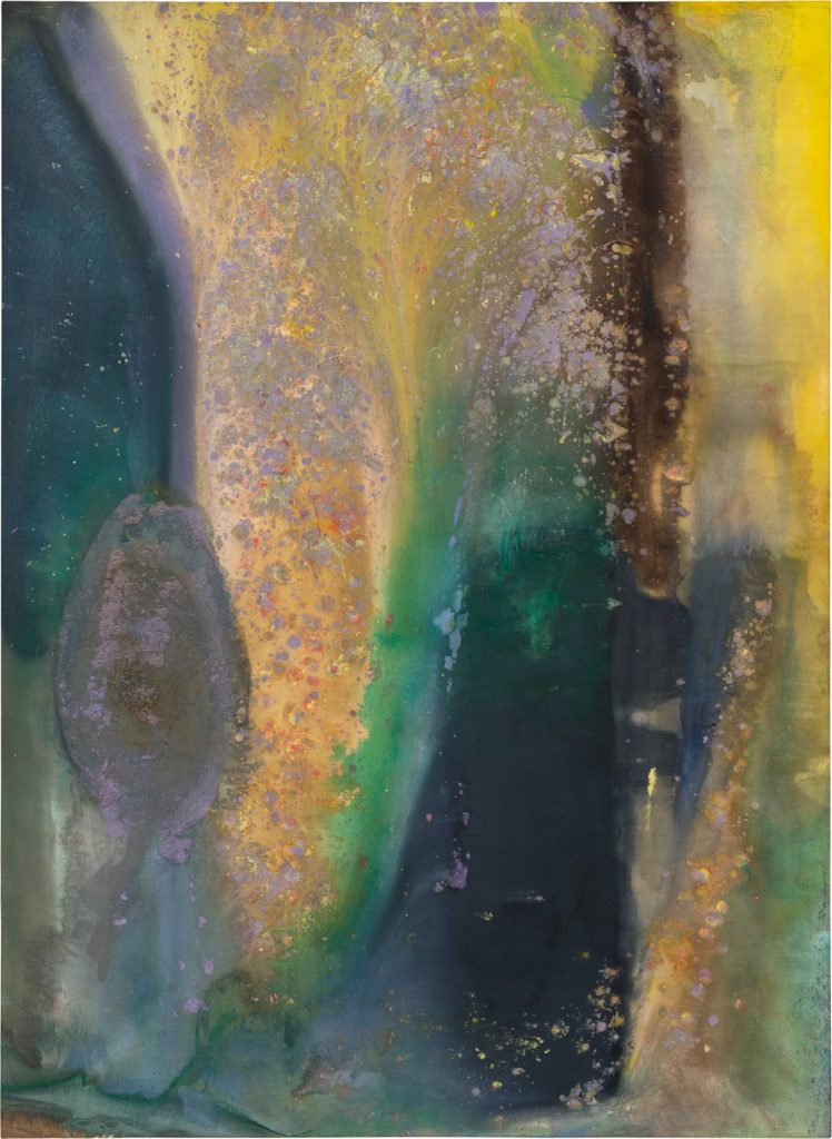 Painting by Frank Bowling