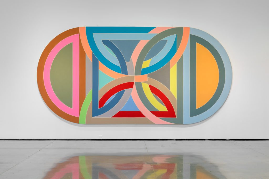 Painting by Frank Stella