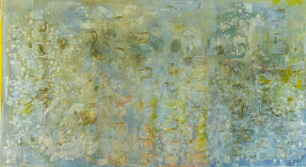 Painting by Frank Bowling