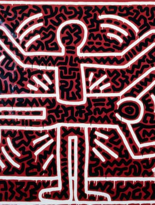Artwork by Keith Haring