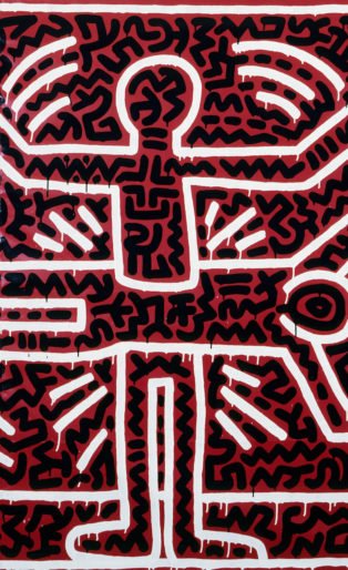 Artwork by Keith Haring