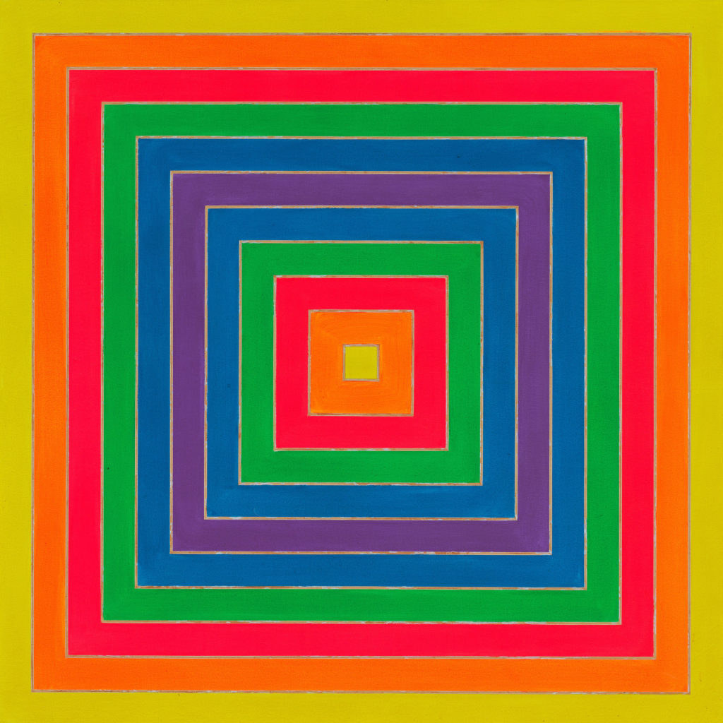 Painting by Frank Stella