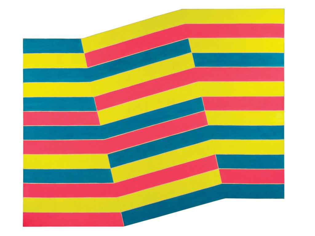 Painting by Frank Stella