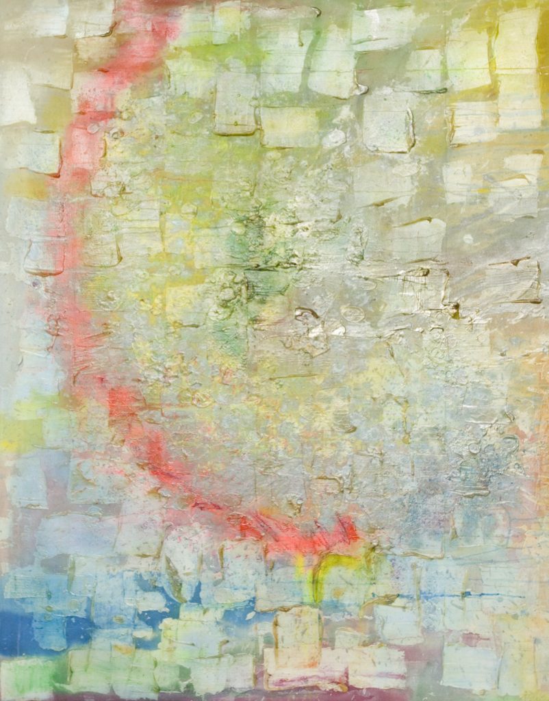 Painting by Frank Bowling
