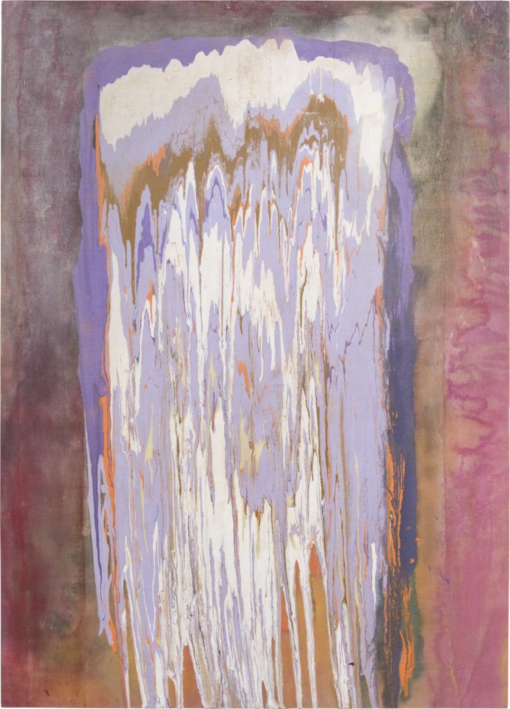 Painting by Frank Bowling