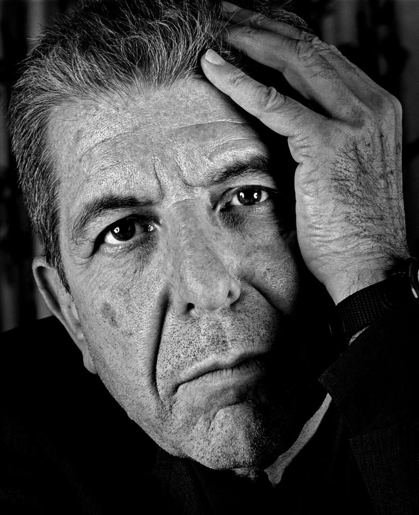 Photograph of Leonard Cohen