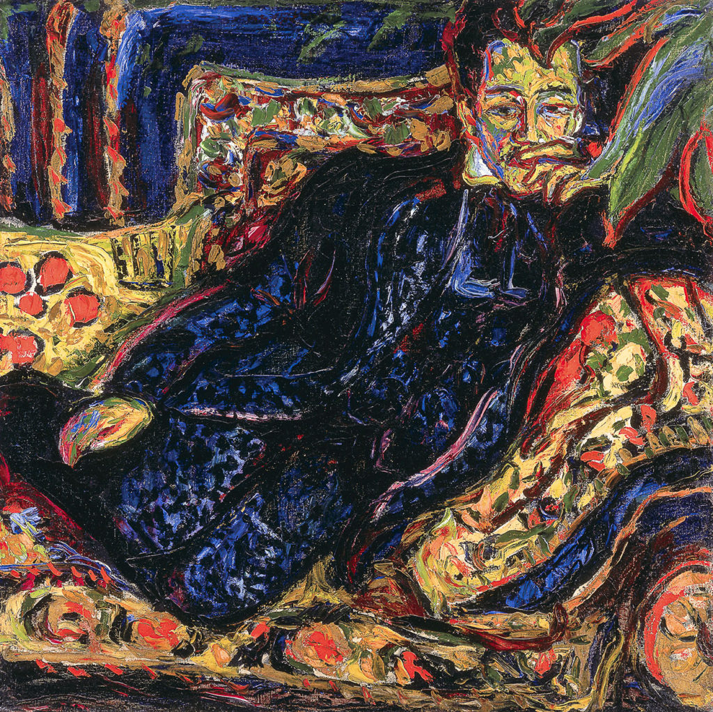 Ernst Ludwig Kirchner, Portrait of Hans Frisch
