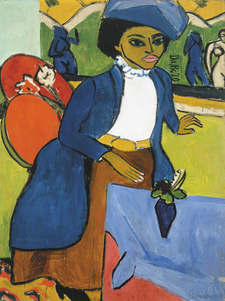 Ernst Ludwig Kirchner, Portrait of a Woman