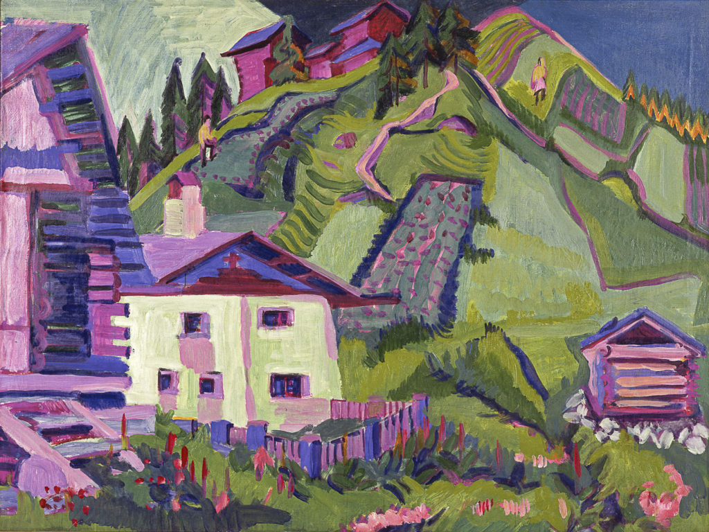 Ernst Ludwig Kirchner, White House in Sertig Valley