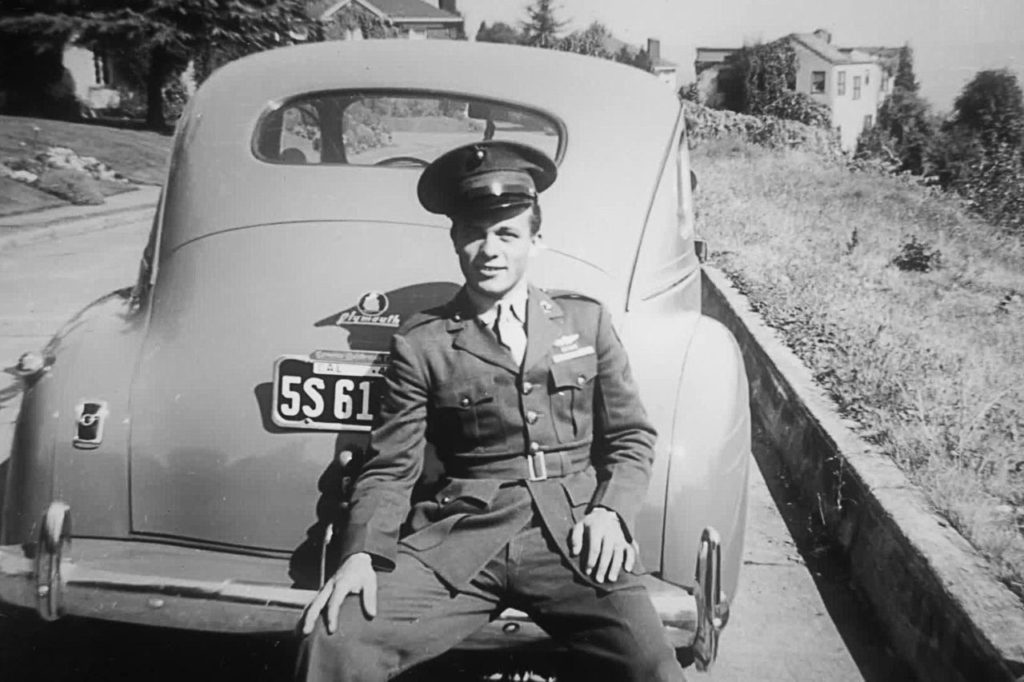 Scotty Bowers in uniform