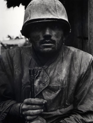 Shell Shocked Marine, Hue, Vietnam, 1968 © Don McCullin