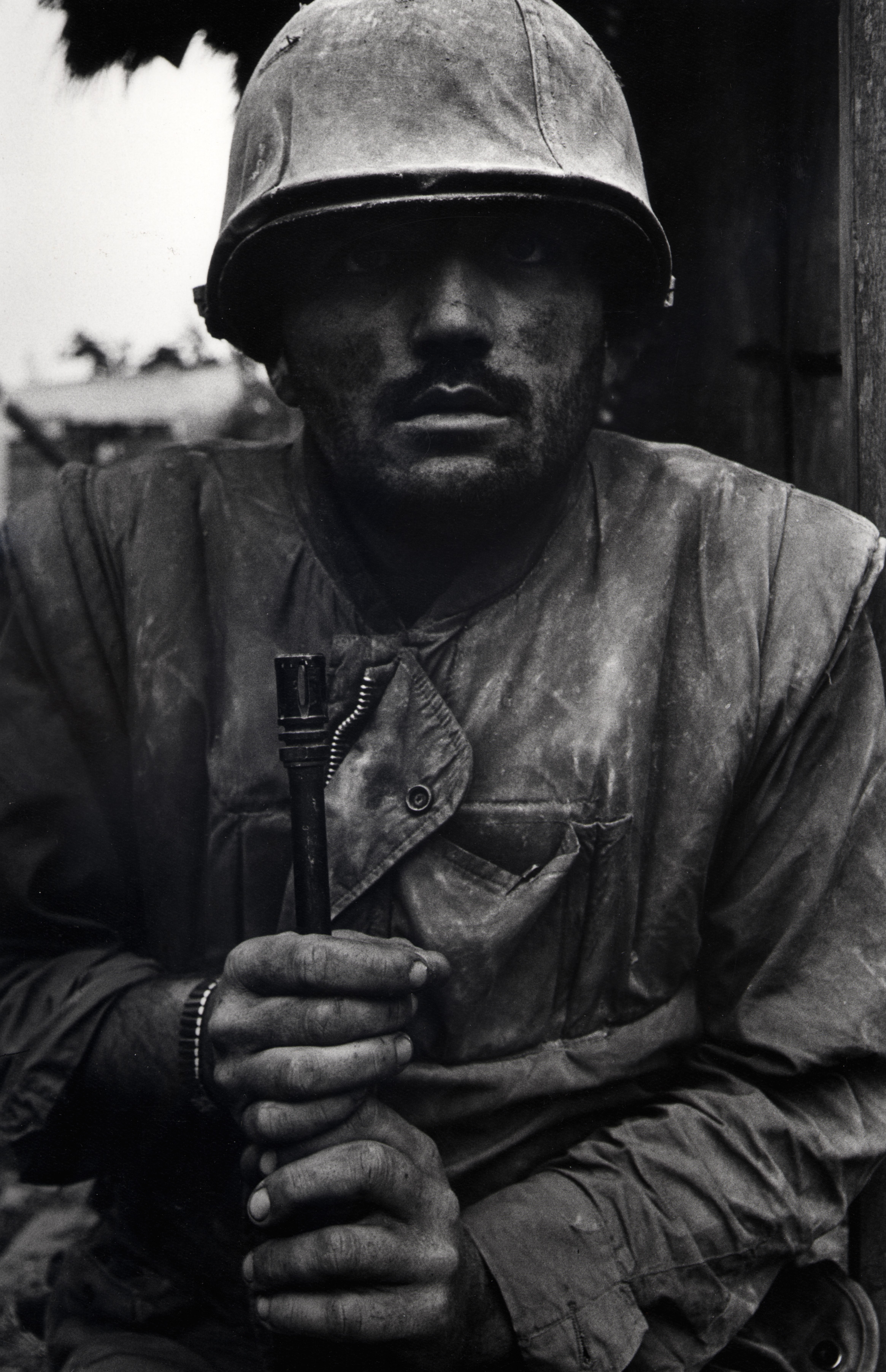 Shell Shocked Marine, Hue, Vietnam, 1968 © Don McCullin