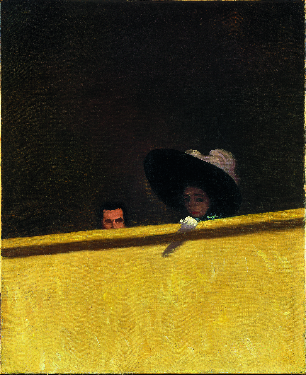 The Theater Box by Félix Vallotton