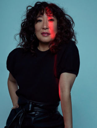 sandra oh portrait