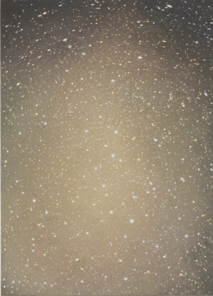 Night Sky (Ochre) by Vija Celmins