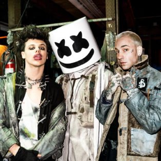 YUNGBLUD, marshmello. blackbear