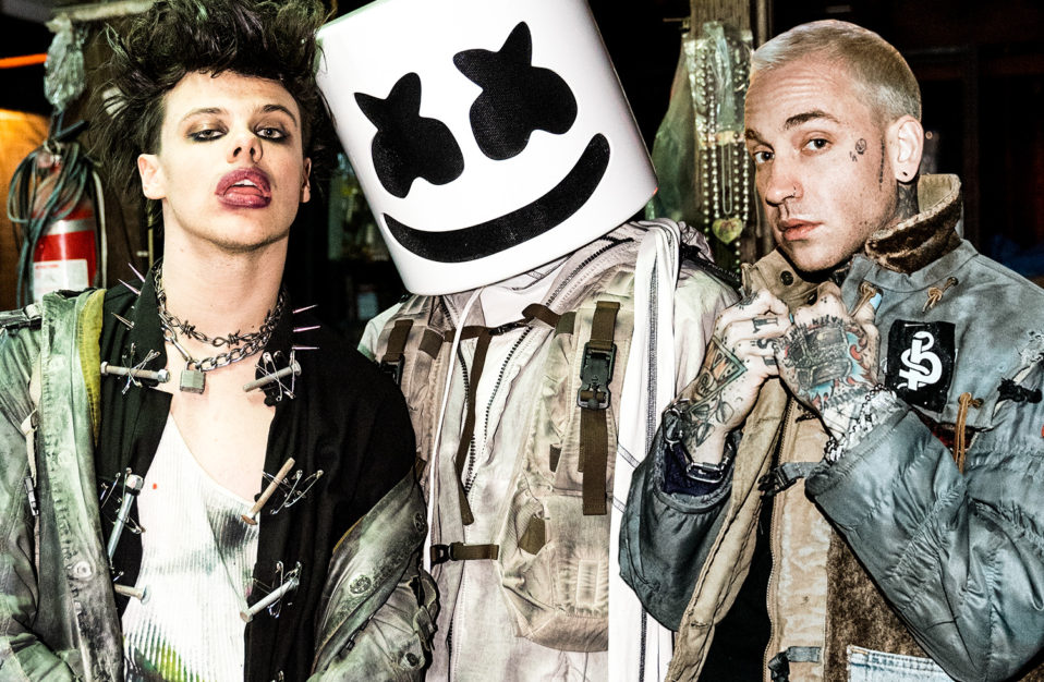 YUNGBLUD, marshmello. blackbear